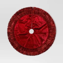 48" Christmas Tonal Tinsel Tree Skirt Red - Wondershop™ -Christmas Supplies Store GUEST e6e1bfba f8bd 44be b2d2 8fd993ef2cb1