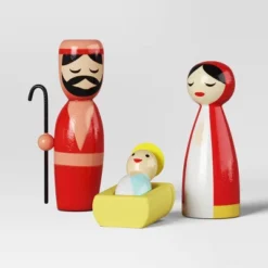 9pc Wood Christmas Nativity Scene Figurine Set - Wondershop™ -Christmas Supplies Store GUEST e96a8fd2 0ec0 40b2 af13 e025ec9c7c30