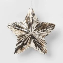 Tinsel Star Christmas Tree Ornament - Wondershop™ 10 Tinsel Star Christmas Tree Ornament - Wondershop™ -Christmas Supplies Store GUEST ea3fc7f7 825e 4a7b 9436 38b32c113627