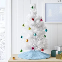 16" Cable Knit Mini Christmas Tree Skirt - Wondershop™