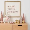 Meet Me Under The Mistletoe Hanging Sign Gold/Cream - Wondershop™ -Christmas Supplies Store GUEST eb983752 746f 4198 ae5a b7b47e21ad2f