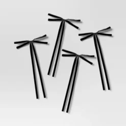 4ct Faux Velvet Fabric Christmas Decorative Bow - Wondershop™ -Christmas Supplies Store GUEST ecb524ab e784 45c9 ba4a c1ede19fcc9b