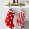 20" Christmas Knit Stocking White Poms/Red Base - Wondershop™ -Christmas Supplies Store GUEST eef6f404 9c08 4dcd a7b3 6143867c5066 1