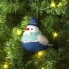 Christmas Featherly Friends Ornament Blue Top Hat - Wondershop™ -Christmas Supplies Store GUEST ef171c79 5be4 4d4c 9f42 b89480c601b1