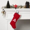 Knit Monogram Christmas Stocking Red - Wondershop™ -Christmas Supplies Store GUEST f42c91ee a814 4607 a1c9 72fa69a66a8e