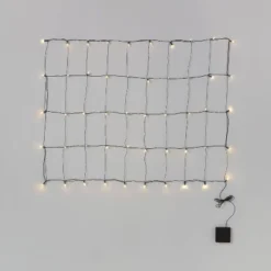 3'x4' 50ct Solar LED Christmas Net Lights With Green Wire - Wondershop™ -Christmas Supplies Store GUEST f4e5ec41 5bc0 43ce 875d cc2b29901ab3