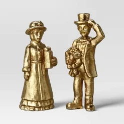 8pk Christmas Poly Animals/Trees/People Decor Set Gold - Wondershop™ -Christmas Supplies Store GUEST f5d0e3e3 e887 4d66 9d90 c2a9f2948060