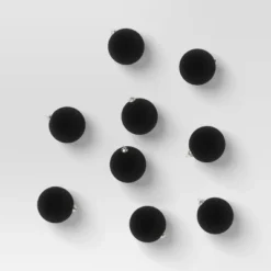 9ct 80mm Christmas Flocked Ball Ornament Set - Wondershop™ -Christmas Supplies Store GUEST f74e5f94 b5e2 43fb 8249 7a2fe3728b85