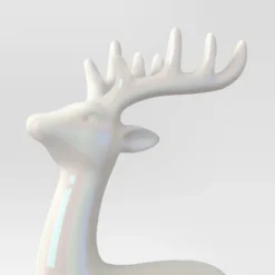 Christmas Ceramic Iridescent Deer Figural - Wondershop™ -Christmas Supplies Store GUEST f8465717 f7d8 49ce a98e 5ca4d149cfaf