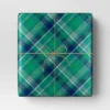 40" 125 Sq Ft Christmas Roll Wrap Green/Blue Plaid - Wondershop™ 1 40" 125 Sq Ft Christmas Roll Wrap Green/Blue Plaid - Wondershop™ -Christmas Supplies Store GUEST f8a59b85 e6df 4a99 82eb 52de3ecce612