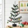 24" Unlit Flocked Indexed Mini Artificial Christmas Tree - Wondershop™ -Christmas Supplies Store GUEST f9ae261f 412e 4375 9eb9 d1b943a831fe