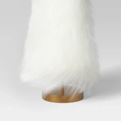 24" Faux Fur Christmas Tree Sculpture - Wondershop™ White -Christmas Supplies Store GUEST fa0493d6 6263 446f 9ada d1f0543b1b5d