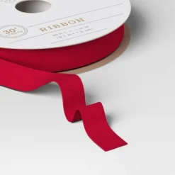 30' Christmas Premium Ribbon Dark Pink Faux Velvet- Wondershop™ 5 30' Christmas Premium Ribbon Dark Pink Faux Velvet- Wondershop™ -Christmas Supplies Store GUEST fc6c1719 6213 4ec3 b51f fadec3901f27