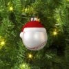 4" Christmas Glass Baseball With Hat Ornament - Wondershop™ -Christmas Supplies Store GUEST fd80d675 3d2f 4e8e 8247 d119922ef5b8