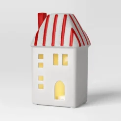 6.25" Christmas Lit Ceramic House - Wondershop™ 9 6.25" Christmas Lit Ceramic House - Wondershop™ -Christmas Supplies Store GUEST fe6fd2e7 0151 4620 9179 1649121068ad